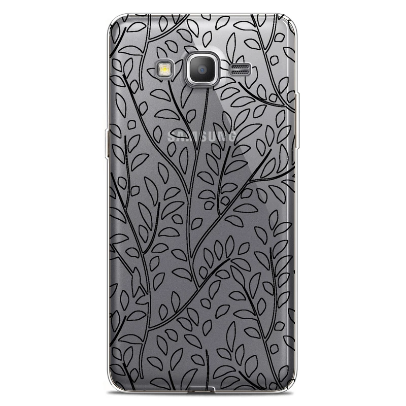 کاور مگافون طرح برگ مدل C45-B مناسب برای گوشی موبایل سامسونگ Galaxy J7 2015 / J7 Core