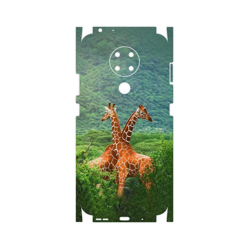 برچسب پوششی ماهوت مدل Giraffe-FullSkin مناسب برای گوشی موبایل نوکیا 3.4