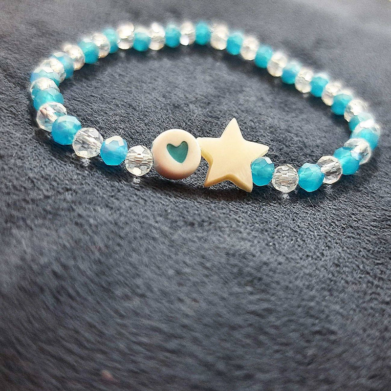 دستبند دخترانه مدل ماه و ستاره مجموعه دو عددی دستبند دخترانه مدل ماه و ستاره مجموعه دو عددی