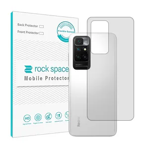 Transparent Rockspace HyGEL model back protector suitable for Xiaomi Redmi 10 2022 mobile phone