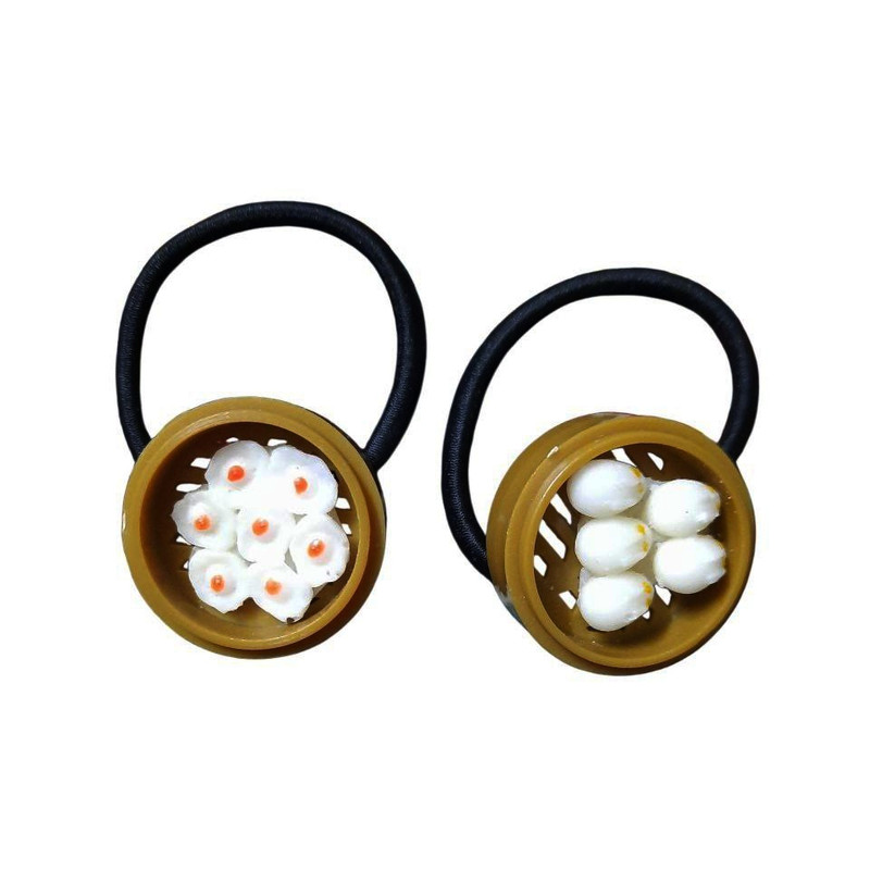 کش مو دخترانه مدل سوشی کد mn23 بسته 2 عددی