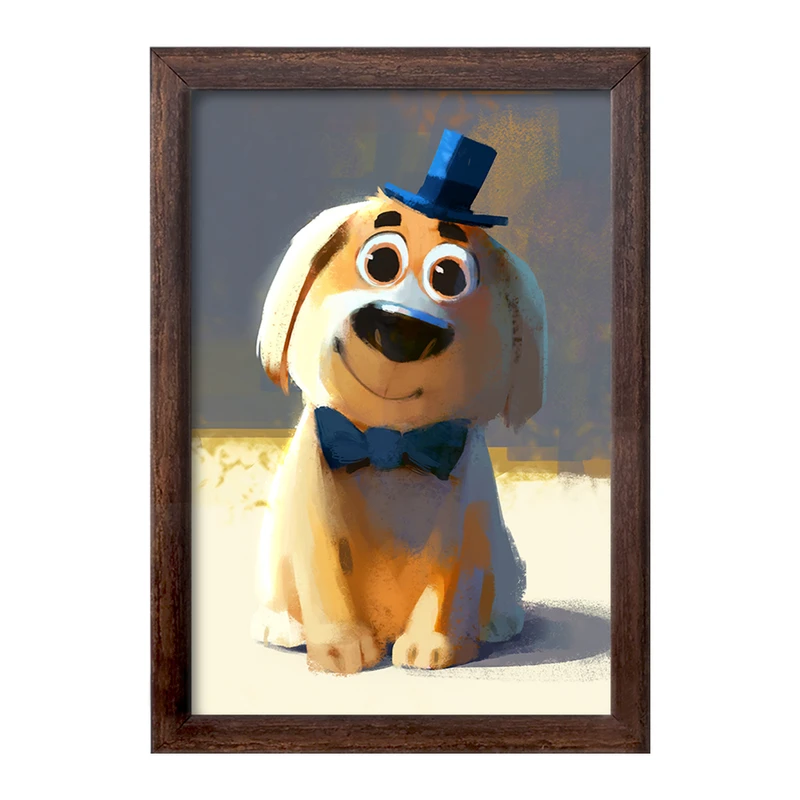 تابلو خندالو طرح سگ (Dog) کد F919