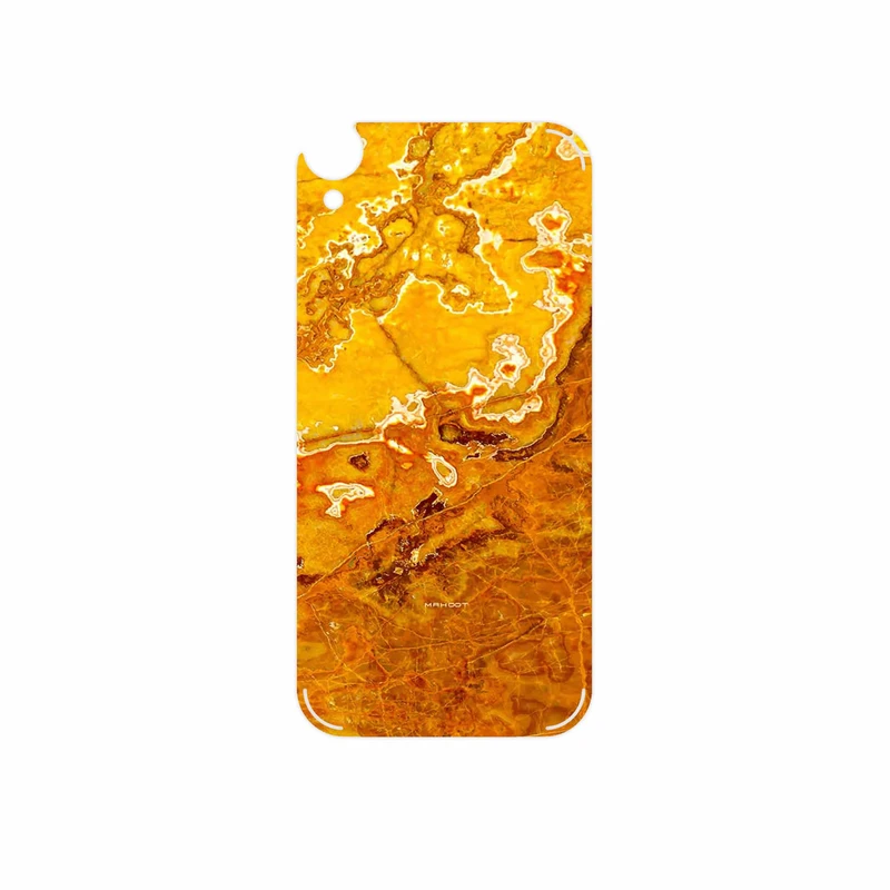 برچسب پوششی ماهوت مدل Gold Marble مناسب برای گوشی موبایل اچ تی سی Desire 820
