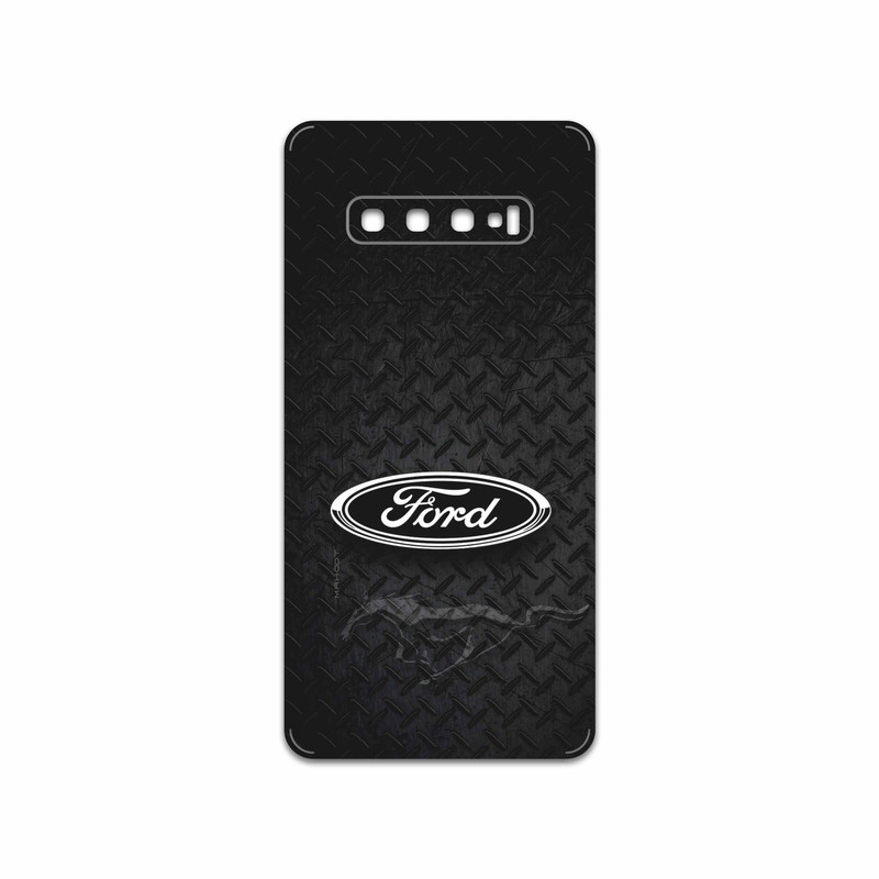 برچسب پوششی ماهوت مدل Ford Motor مناسب برای گوشی موبایل سامسونگ Galaxy S10 Plus