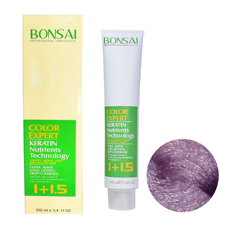 رنگ مو بنسای شماره 9.090 حجم 100 میلی لیتر رنگ ارغوانی روشن