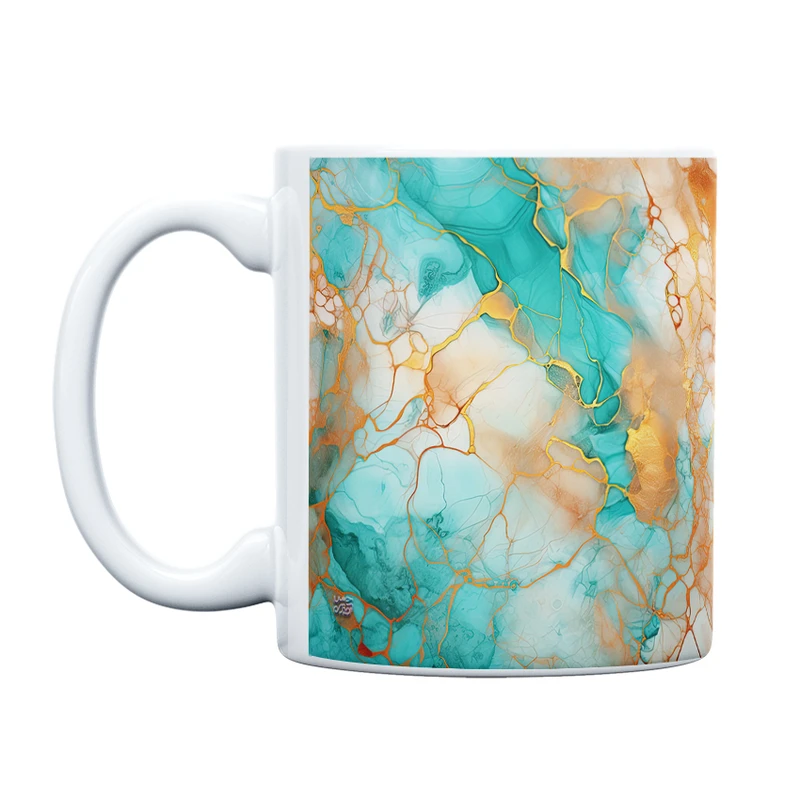 ماگ حس آمیزی طرح Marble مدل مرمر کد 117