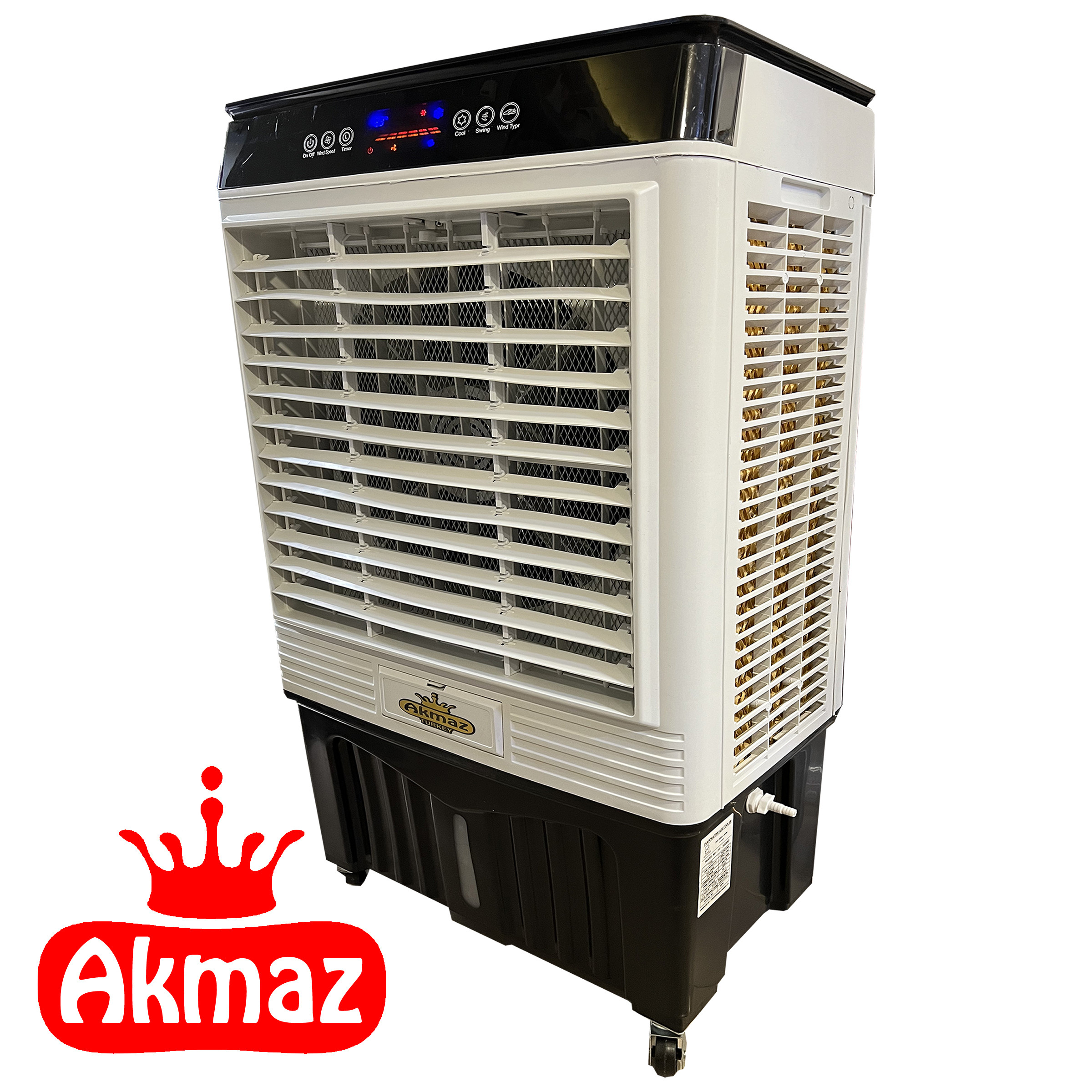 کولر سلولوزی آکماز مدل 34000 مخزن یخ دار