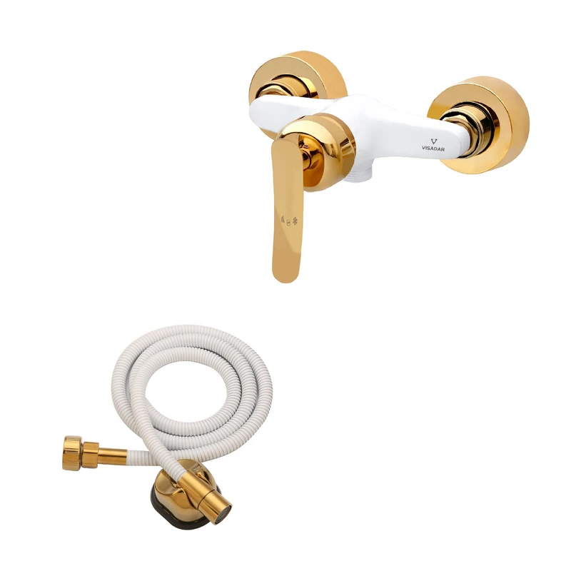 شیر سرویس بهداشتی ویسادار مدل هرمس به همراه شلنگ