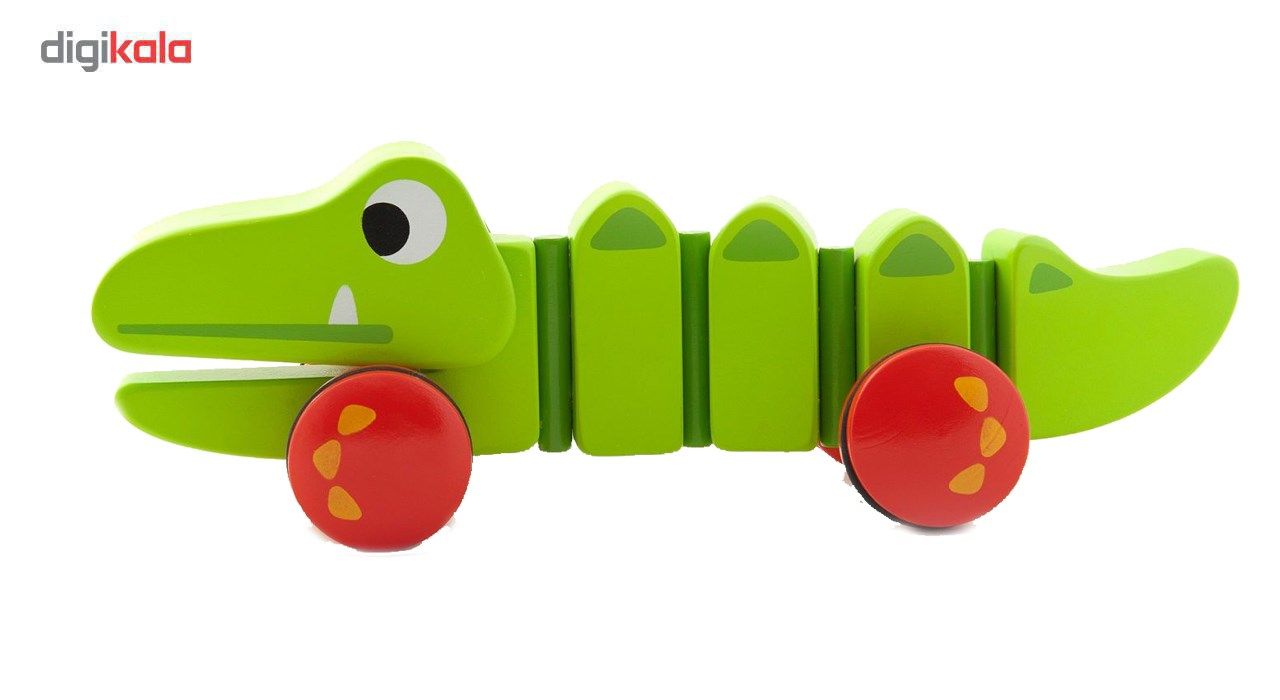 اسباب بازی چوبی ترفل مدل تمساح