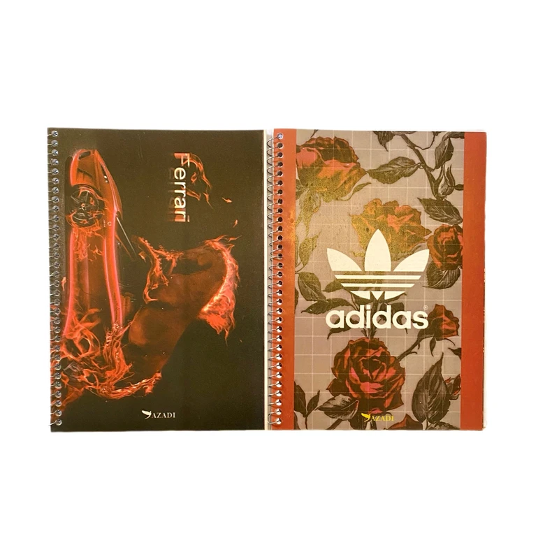 دفتر زبان 50 برگ آزادی کد 512 مجموعه 2 عددی