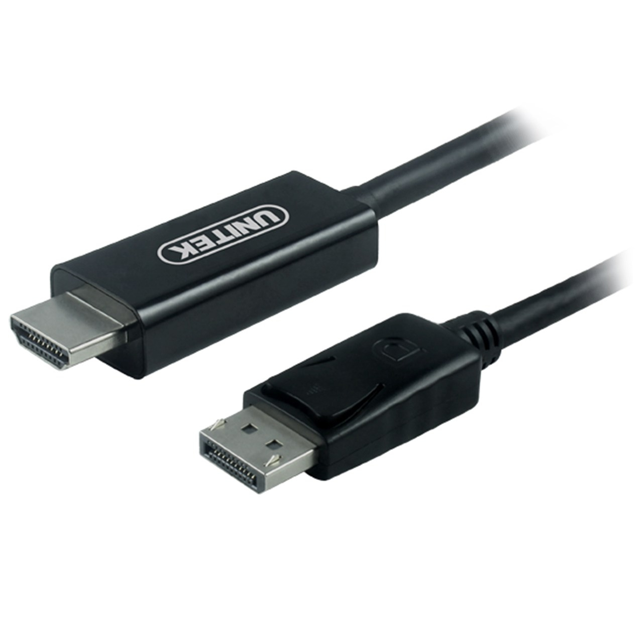 کابل مبدل DisplayPort به درگاه نر HDMI یونیتک مدل Y-5118CA طول 1.8 متر