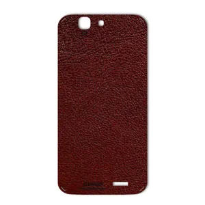 MAHOOT Natural Leather Cover Sticker for Huawei Ascend G7