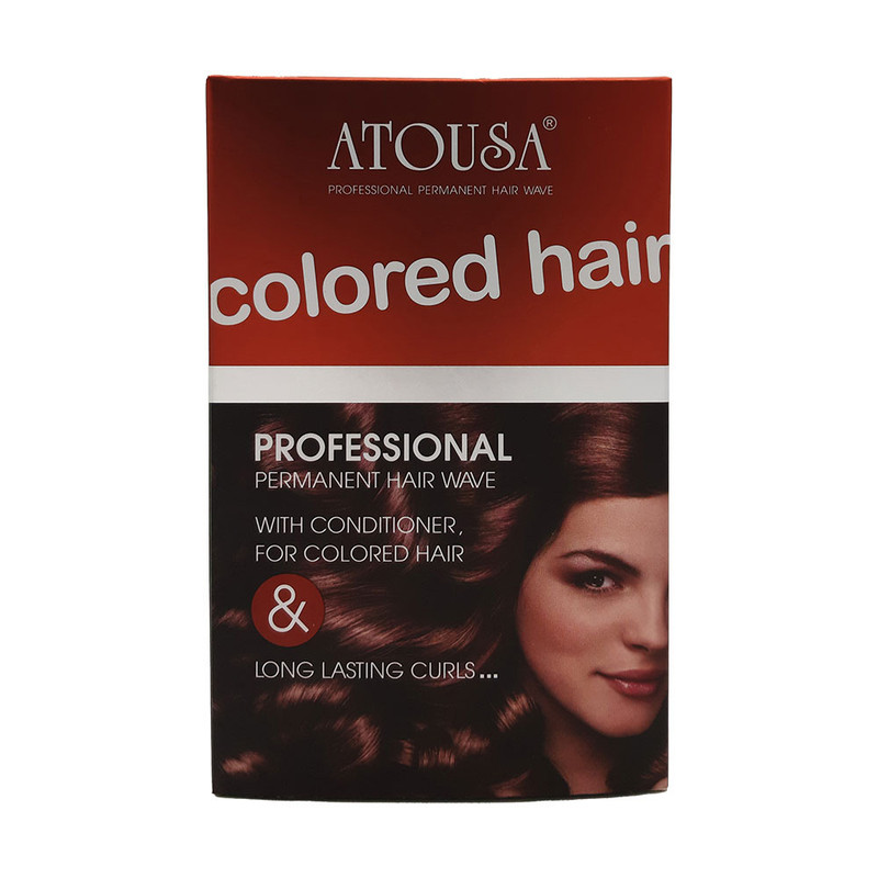 محلول فر کننده مو آتوسا مدل G حجم 80 میلی لیتر مجموعه 2 عددی