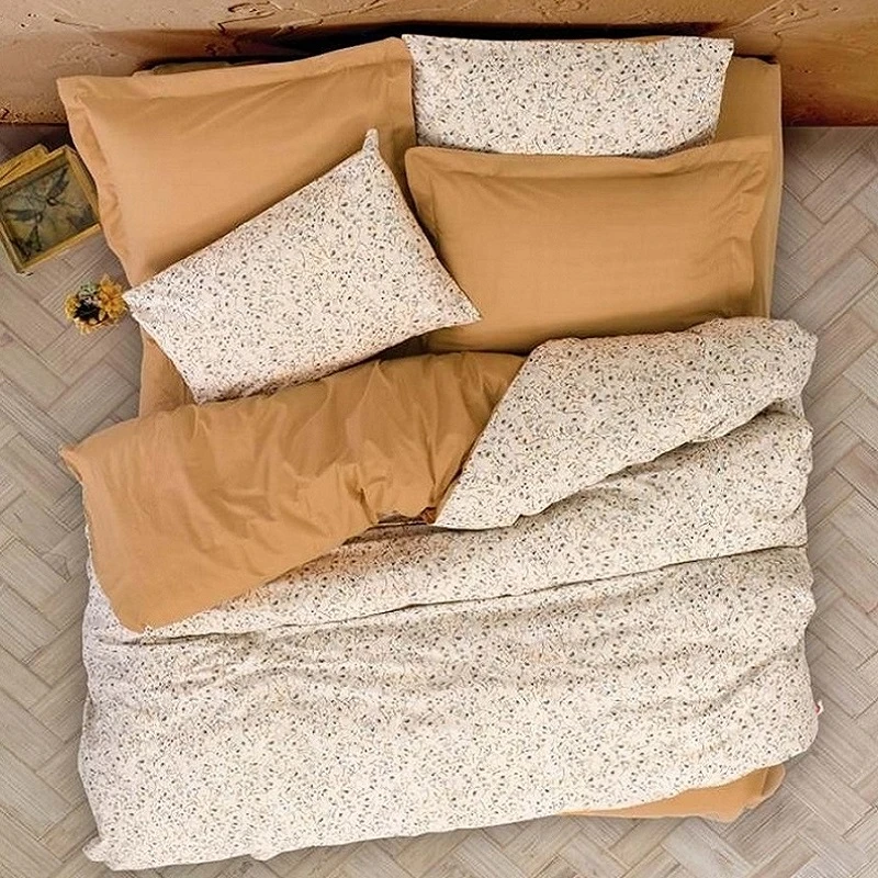 سرویس ملحفه یک نفره 3 تکه کاتن باکس مدل POSY BEJ