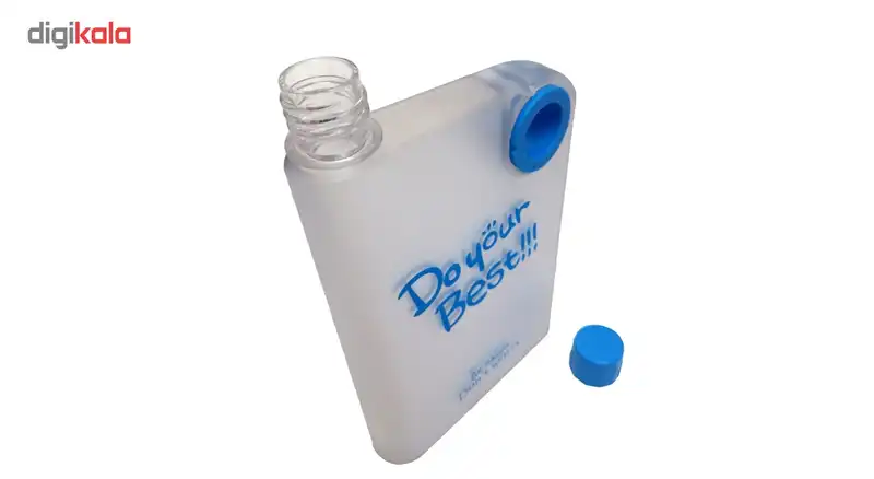 قمقمه نوت بوک مدل شیشه مات ظرفیت 380 میلی لیتر