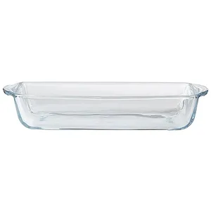 ظرف مستطیلی پیرکس سری Borosilicate سایز 23 × 35