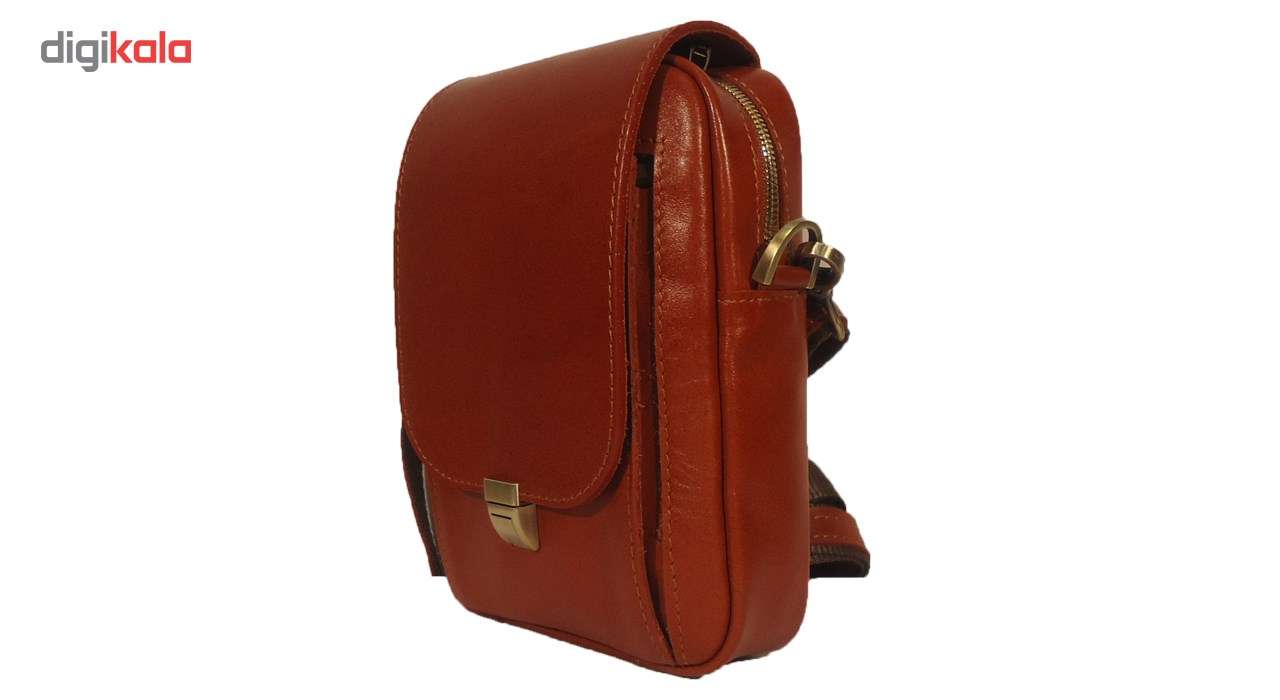 کیف رو دوشی چرم مردانه سالار مدل E140-M
