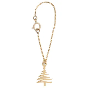 آویز ساعت طلای 18 عیار ماهک مدل MW0208