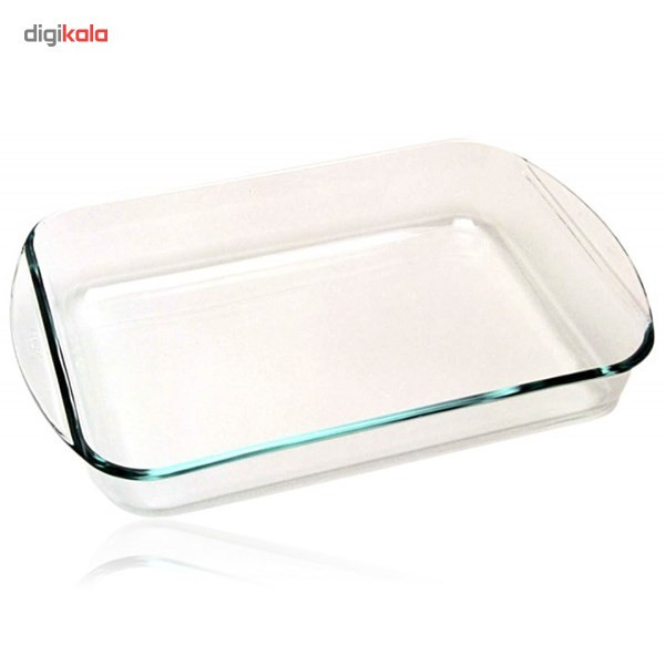 ظرف مستطیلی پیرکس سری Borosilicate سایز 23 × 35