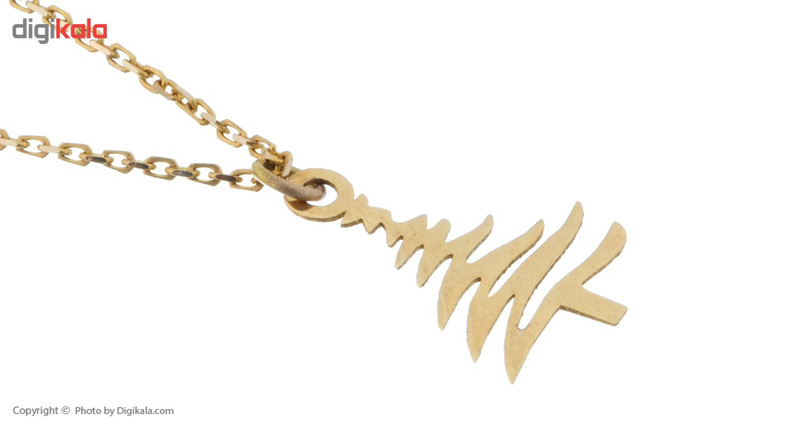 آویز ساعت طلای 18 عیار زنانه ماهک مدل MW0208