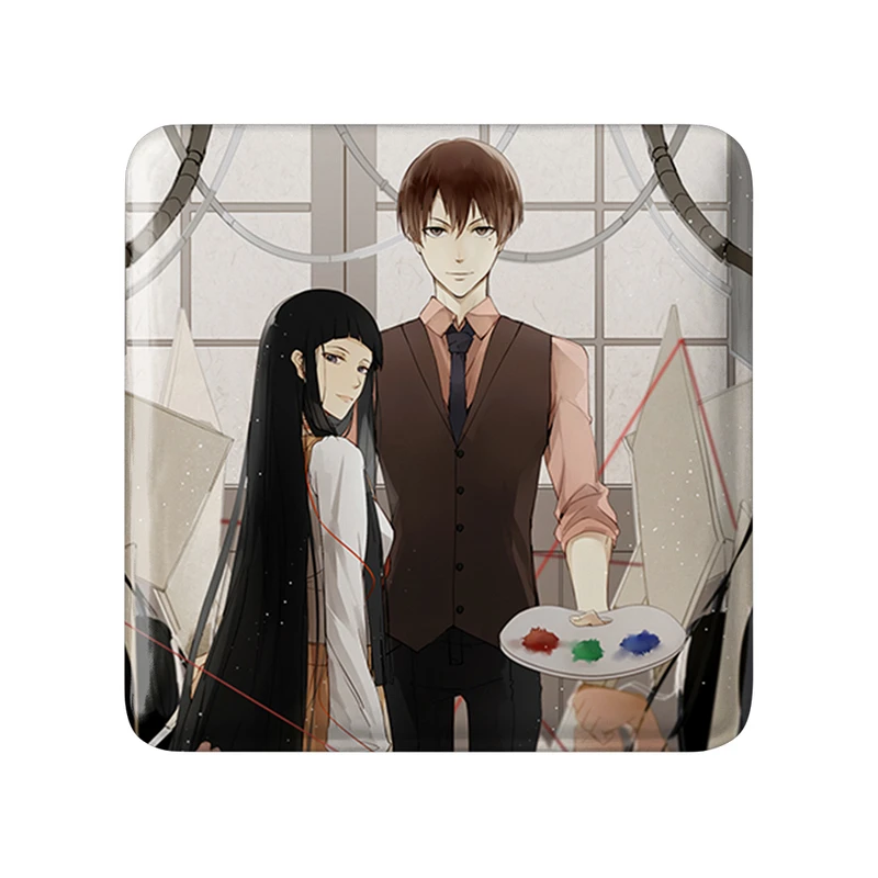 پیکسل خندالو طرح ریکاکو انیمه روان گذر مدل مربعی کد 33741