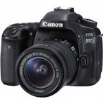 دوربین دیجیتال کانن مدل Eos 80D به همراه لنز EF-S 18-55mm f/3.5-5.6 IS STM thumb