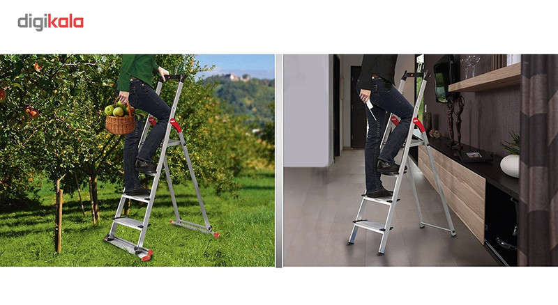 نردبان شش پله هایلو مدل XXL-8020601