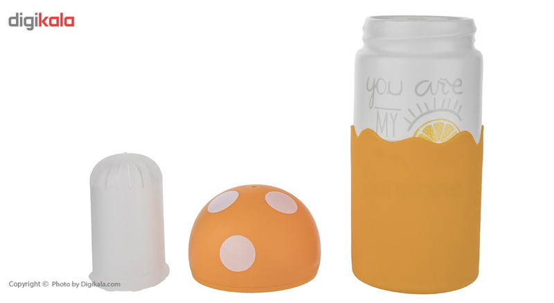 قمقمه کودک مدل Orange Mushroom گنجایش 280 میلی لیتر