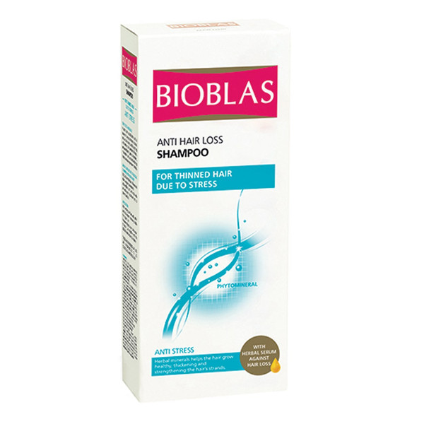 شامپو ضد ریزش و ضد استرس بیوتا مدل Bioblas Thinned Hair Due To Stress حجم 400 میلی لیتر