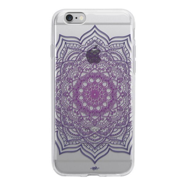 کاور ژله ای وینا مدلPurple Flower Mandala مناسب برای گوشی موبایل آیفون6plus و 6s plus کاور ژله ای وینا مدلPurple Flower Mandala مناسب برای گوشی موبایل آیفون6plus و 6s plus
