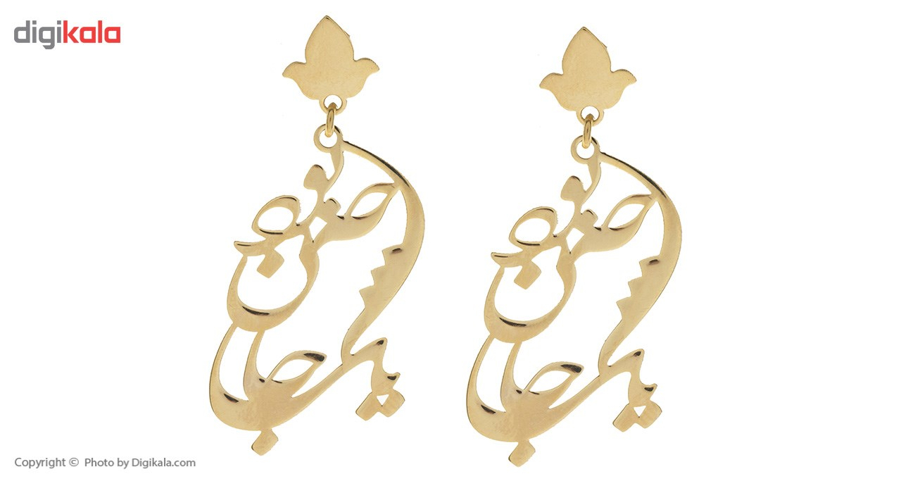 نیم ست طلا 18 عیار رزا مدل SG98