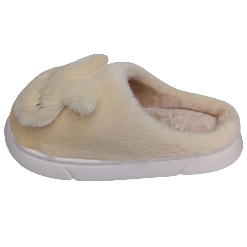 دمپایی حوله-ای مدل خرگوشی جلوبسته کد 1610-lyw