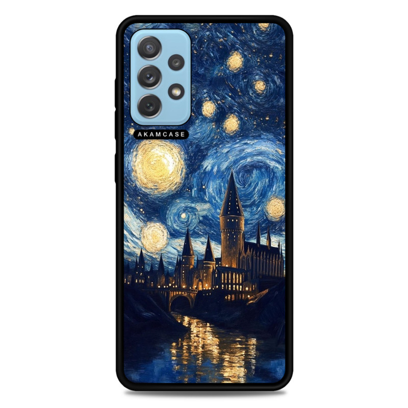 کاور آکام مدل AMC-WSGA72-VANGOGH-13 مناسب برای گوشی موبایل سامسونگ Galaxy A72