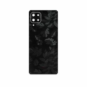 MAHOOT Black-Wildflower Cover Sticker for Samsung Galaxy M62
