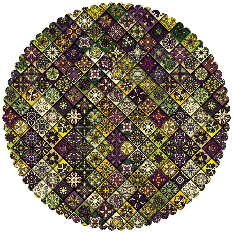 رومیزی رنس مدل T2-42077 سایز 90x95 سانتی متر