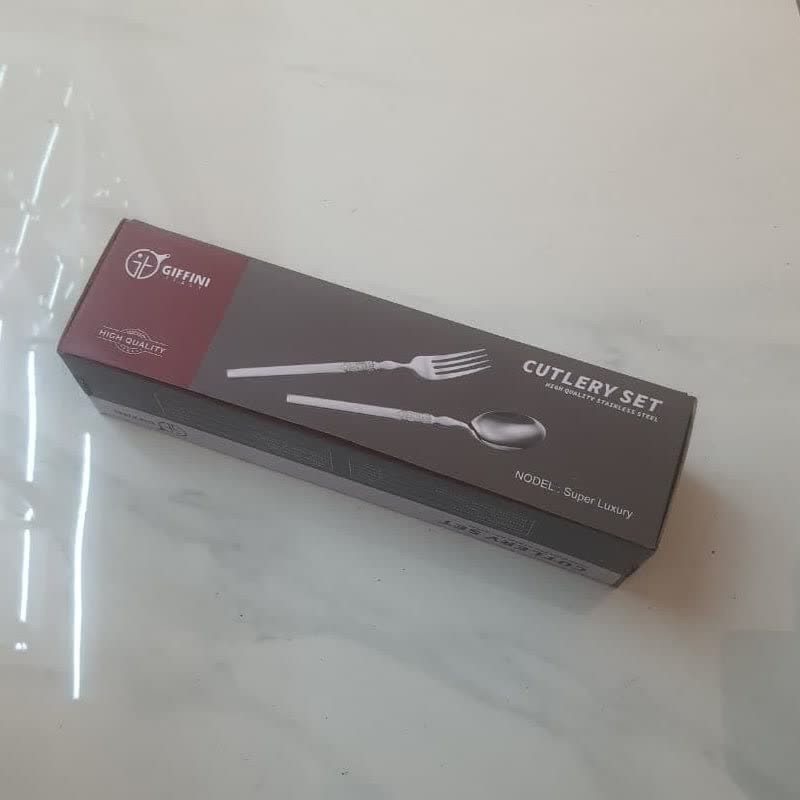 سرویس قاشق و چنگال 12 پارچه جی فی نی مدل G10