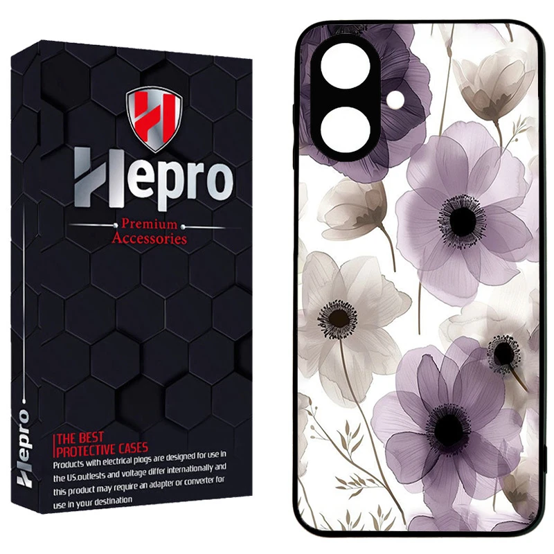 کاور هپرو طرح گل کد TPU-504 مناسب برای گوشی موبایل سامسونگ Galaxy A06