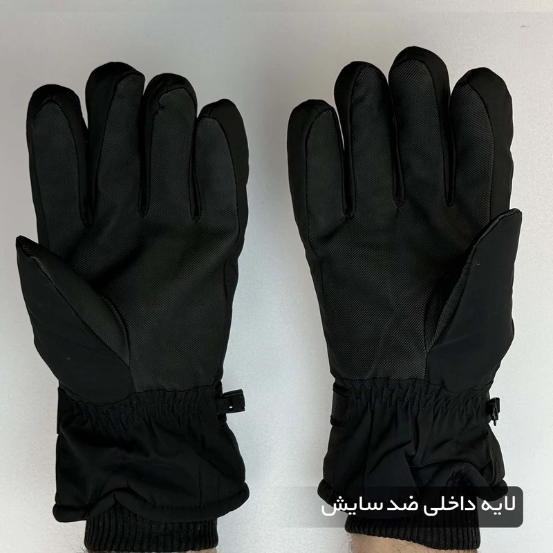 عکس شماره 5 : دستکش موتورسواری مدل زمستانی کد 1966