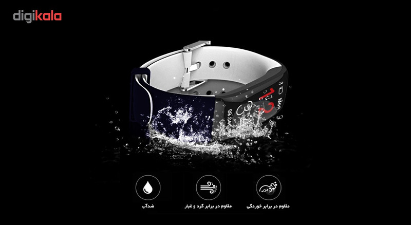 مچ بند هوشمند دابل سیکس مدل AK20 Dark Blue
