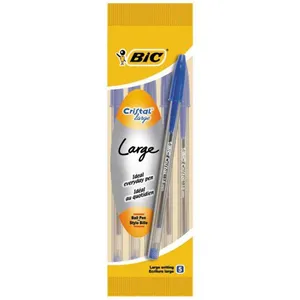 Bic Cristal Large Pen Pack Of 5