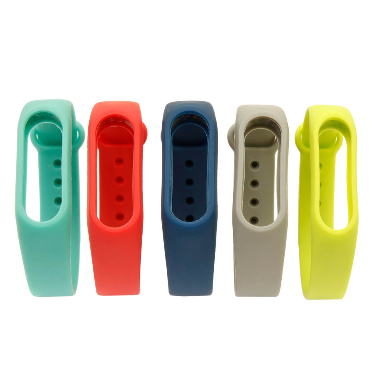 بند مچ بند هوشمند شیائومی مدل Mi Band 2 Silicone بسته 5 عددی کد85