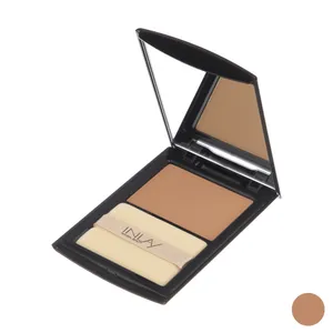 پنکیک این لی مدل Bronze با شماره رنگ 50، فاقد چربی، جلوه مات و طبیعی، پوشش‌دهی مناسب، بافت سبک و نرم، حجم 9 میلی‌لیتر، همراه با آینه