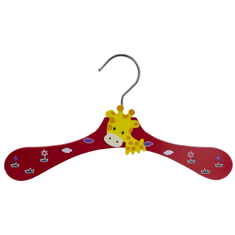 چوب لباسی چوبی مدل Yellow Giraffe