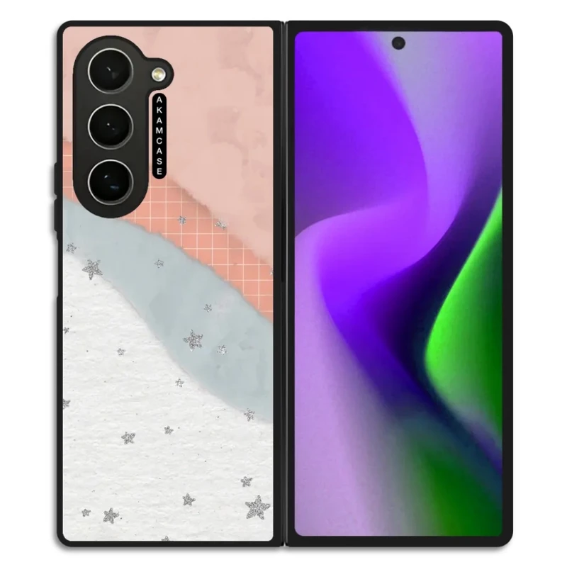 کاور آکام مدل AMC-WSGZFOLD6-STARS-18 مناسب برای گوشی موبایل سامسونگ Galaxy Z Fold 6
