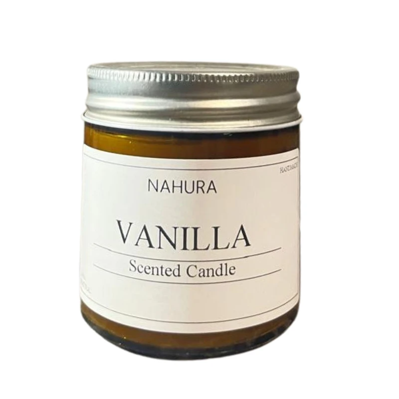 شمع لیوانی معطر مدل A009 با رایحه وانیل زمان اتمام 20 ساعت