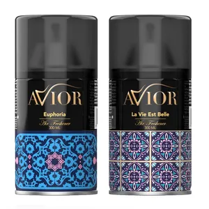اسپری خوشبو کننده هوا Avior مدل Av8 مجموعه 2 عددی حجم 300 میلی لیتر