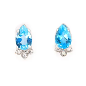 گوشواره جواهر ژوپی یر مدل N2201