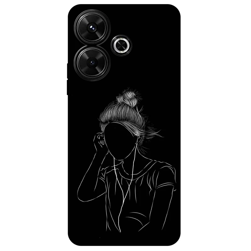 کاور مگافون طرح مینیمال مدل 1858 مناسب برای گوشی موبایل شیائومی Redmi 13 4G