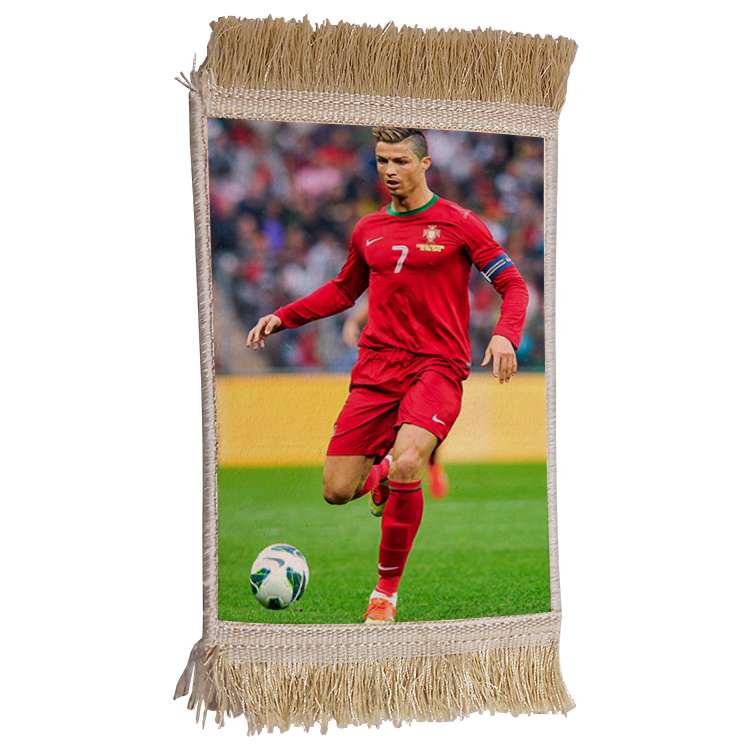 فرش ماشینی دیوارکوب مدل رونالدو کد 524