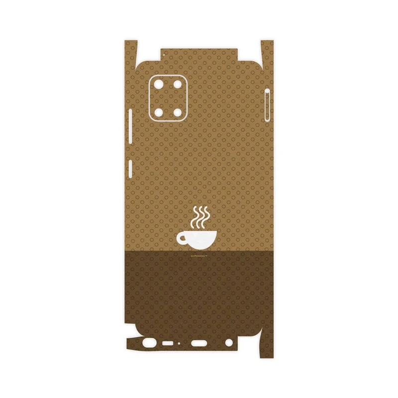 برچسب پوششی ماهوت مدل Minimal Cup of Coffee Icon-FullSkin مناسب برای گوشی موبایل سامسونگ Galaxy Note 10 Lite